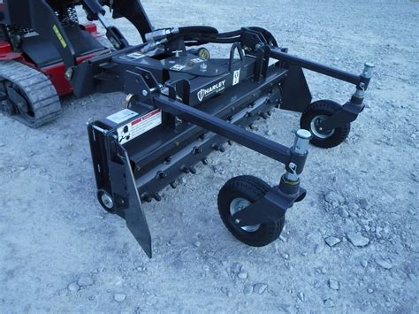 harley rake attachment for skid steer|skid steer power rake attachment.